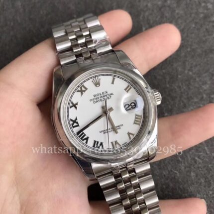 Rolex DATEJUST Mens Watch 116200 36mm CAL.3235 Movement Automatic Mechanical Stainless Steel Watches AR Factory - Image 2
