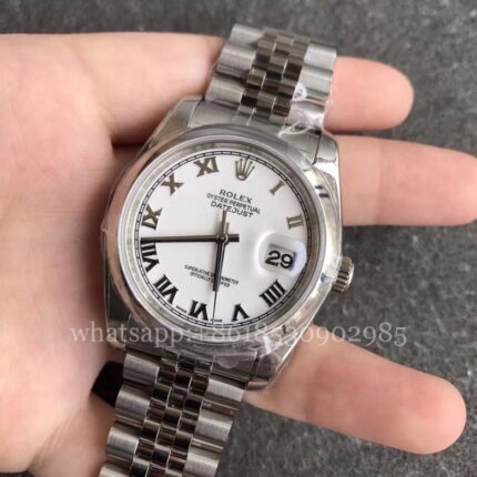 Rolex DATEJUST Mens Watch 116200 36mm CAL.3235 Movement Automatic Mechanical Stainless Steel Watches AR Factory - Image 3