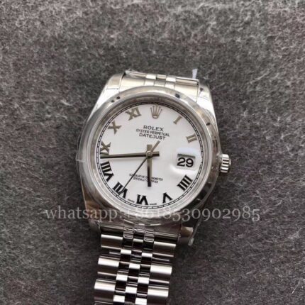 Rolex DATEJUST Mens Watch 116200 36mm CAL.3235 Movement Automatic Mechanical Stainless Steel Watches AR Factory - Image 4