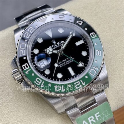 Rolex GMT-II Mens Watch M126720VTNR 40mm CAL.3285 Movement Automatic Mechanical Stainless Steel Watches ARF Factory - Image 3