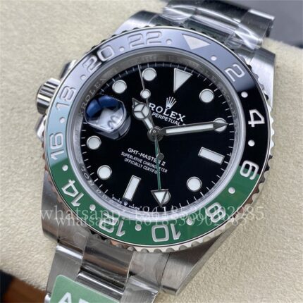 Rolex GMT-II Mens Watch M126720VTNR 40mm CAL.3285 Movement Automatic Mechanical Stainless Steel Watches ARF Factory - Image 2