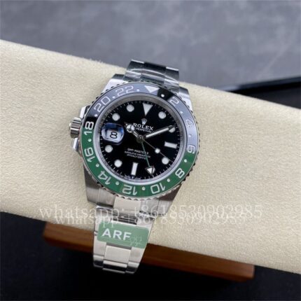 Rolex GMT-II Mens Watch M126720VTNR 40mm CAL.3285 Movement Automatic Mechanical Stainless Steel Watches ARF Factory - Image 4