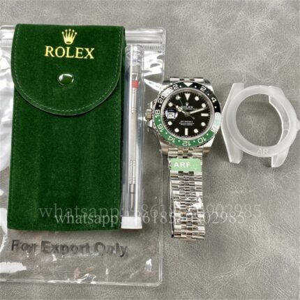 Rolex GMT-II Mens Watch m126720vtnr 40mm CAL.3285 Movement Automatic Mechanical Stainless Steel Watches ARF Factory - Image 9