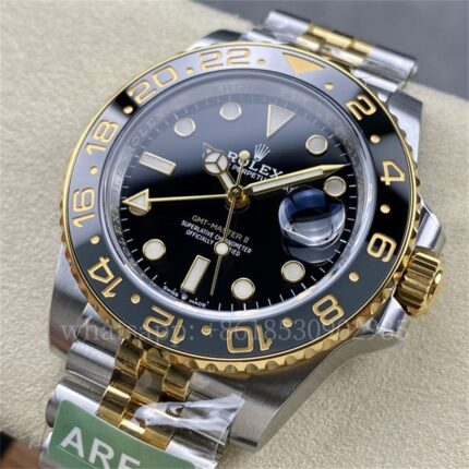 Rolex GMT-II Mens Watch m126713grnr 40mm CAL.3285 Movement Automatic Mechanical Stainless Steel Watches ARF Factory - Image 3