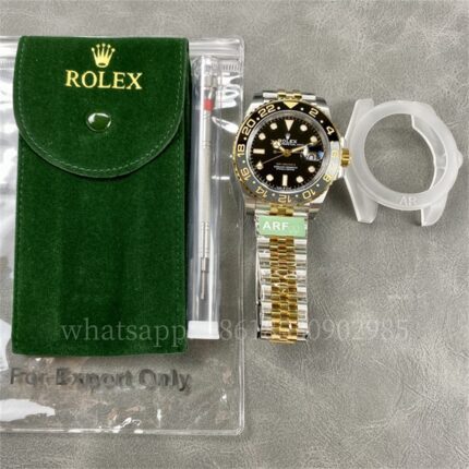Rolex GMT-II Mens Watch m126713grnr 40mm CAL.3285 Movement Automatic Mechanical Stainless Steel Watches ARF Factory - Image 9