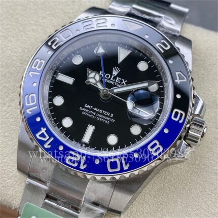 Rolex GMT-II Mens Watch m126710blnr 40mm CAL.3285 Movement Automatic Mechanical Stainless Steel Watches ARF Factory - Image 2