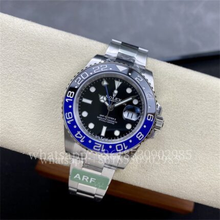 Rolex GMT-II Mens Watch m126710blnr 40mm CAL.3285 Movement Automatic Mechanical Stainless Steel Watches ARF Factory - Image 4