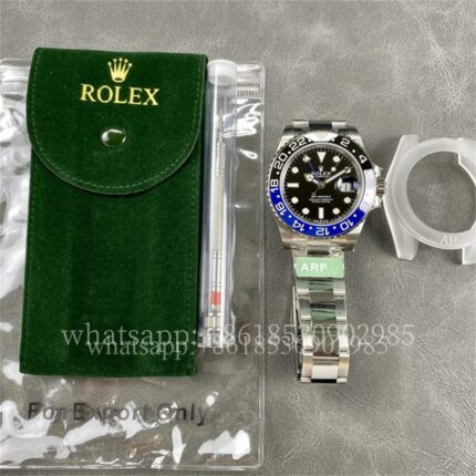 Rolex GMT-II Mens Watch m126710blnr 40mm CAL.3285 Movement Automatic Mechanical Stainless Steel Watches ARF Factory - Image 9