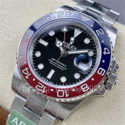 Rolex GMT-II Mens Watch m126710blro 40mm CAL.3285 Movement Automatic Mechanical Stainless Steel Watches ARF Factory - Image 3