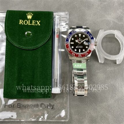 Rolex GMT-II Mens Watch m126710blro 40mm CAL.3285 Movement Automatic Mechanical Stainless Steel Watches ARF Factory - Image 8