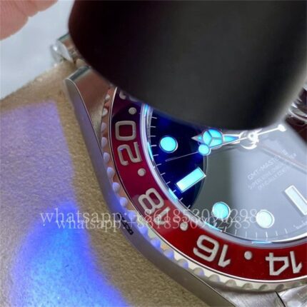 Rolex GMT-II Mens Watch m126710blro 40mm CAL.3285 Movement Automatic Mechanical Stainless Steel Watches ARF Factory - Image 9