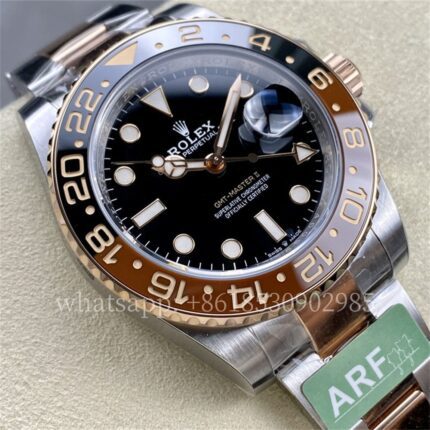 Rolex GMT-II Mens Watch m126711chnr 40mm CAL.3285 Movement Automatic Mechanical Stainless Steel Watches ARF Factory - Image 2