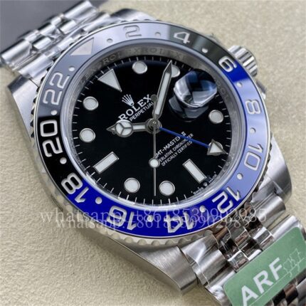 Rolex GMT-II Mens Watch m126710blnr 40mm CAL.3285 Movement Automatic Mechanical Stainless Steel Watches ARF Factory - Image 3