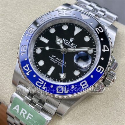 Rolex GMT-II Mens Watch m126710blnr 40mm CAL.3285 Movement Automatic Mechanical Stainless Steel Watches ARF Factory - Image 2