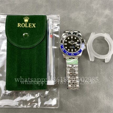 Rolex GMT-II Mens Watch m126710blnr 40mm CAL.3285 Movement Automatic Mechanical Stainless Steel Watches ARF Factory - Image 9