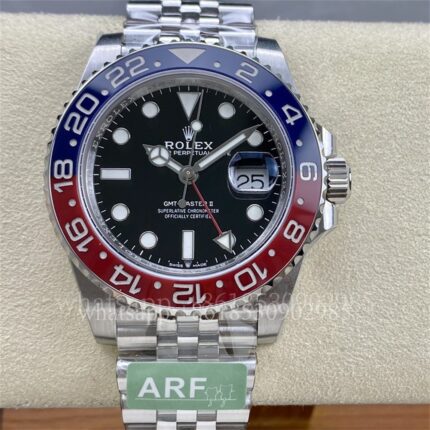 Rolex GMT-II Mens Watch m126710blro 40mm CAL.3285 Movement Automatic Mechanical Stainless Steel Watches ARF Factory