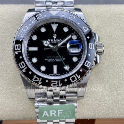 Rolex GMT-II Mens Watch m126710grnr 40mm CAL.3285 Movement Automatic Mechanical Stainless Steel Watches ARF Factory