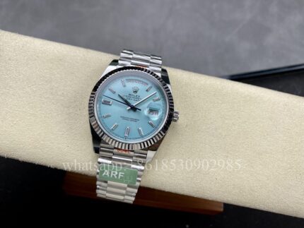 Rolex Daydate Mens Watch 40mm CAL.3255 Movement Automatic Mechanical Stainless Steel Watches AR Factory - Image 2