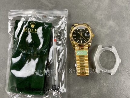 Rolex Daydate Mens Watch 40mm CAL.3255 Movement Automatic Mechanical Stainless Steel Watches ARF Factory - Image 10