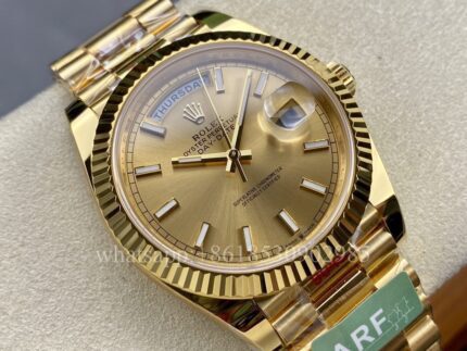 Rolex Daydate Mens Watch 40mm CAL.3255 Movement Automatic Mechanical Stainless Steel Watches ARF Factory - Image 4