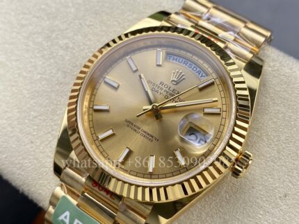 Rolex Daydate Mens Watch 40mm CAL.3255 Movement Automatic Mechanical Stainless Steel Watches ARF Factory - Image 3