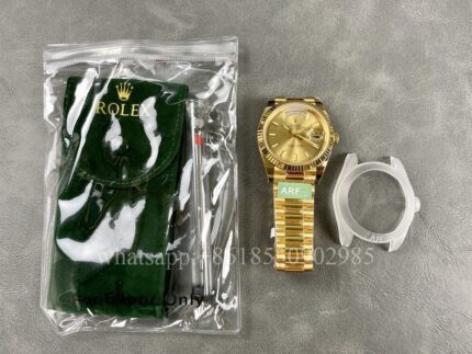 Rolex Daydate Mens Watch 40mm CAL.3255 Movement Automatic Mechanical Stainless Steel Watches ARF Factory - Image 10