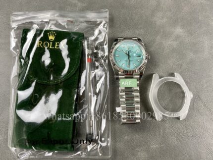 Rolex Daydate Mens Watch 40mm CAL.3255 Movement Automatic Mechanical Stainless Steel Watches AR Factory - Image 10