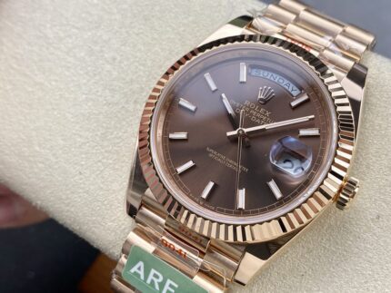 Rolex Daydate Mens Watch 40mm CAL.3255 Movement Automatic Mechanical Stainless Steel Watches ARF Factory - Image 3