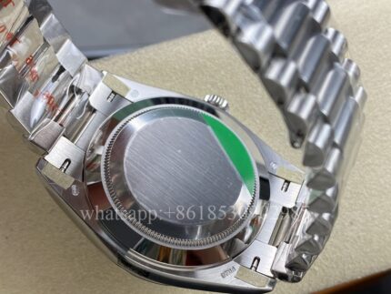 Rolex Daydate Mens Watch 40mm CAL.3255 Movement Automatic Mechanical Stainless Steel Watches AR Factory - Image 6