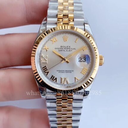 Rolex DATEJUST Unisex Watch 36mm CAL.2813 2836 3235 Movement Automatic Mechanical Stainless Steel Watches BP Factory