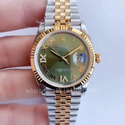 Rolex DATEJUST Unisex Watch 36mm CAL.2813 2836 3235 Movement Automatic Mechanical Stainless Steel Watches BP Factory