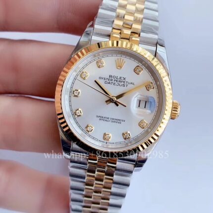 Rolex DATEJUST Unisex Watch 36mm CAL.2813 2836 3235 Movement Automatic Mechanical Stainless Steel Watches BP Factory - Image 3