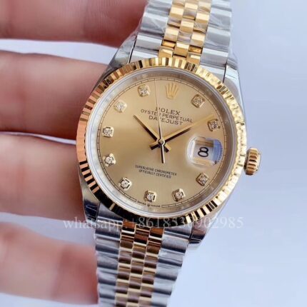 Rolex DATEJUST Unisex Watch 36mm CAL.2813 2836 3235 Movement Automatic Mechanical Stainless Steel Watches BP Factory - Image 2