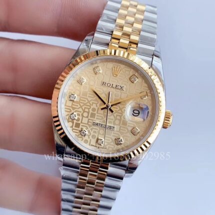 Rolex DATEJUST Unisex Watch 36mm CAL.2813 2836 3235 Movement Automatic Mechanical Stainless Steel Watches BP Factory - Image 3