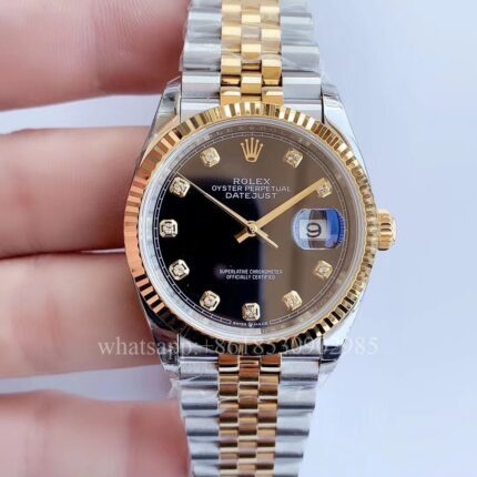 Rolex DATEJUST Unisex Watch 36mm CAL.2813 2836 3235 Movement Automatic Mechanical Stainless Steel Watches BP Factory