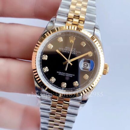 Rolex DATEJUST Unisex Watch 36mm CAL.2813 2836 3235 Movement Automatic Mechanical Stainless Steel Watches BP Factory - Image 3
