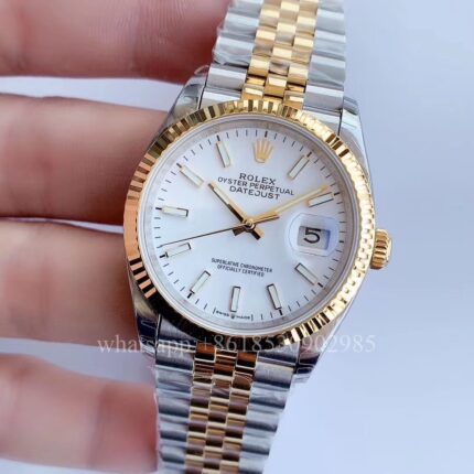 Rolex DATEJUST Unisex Watch 36mm CAL.2813 2836 3235 Movement Automatic Mechanical Stainless Steel Watches BP Factory - Image 3