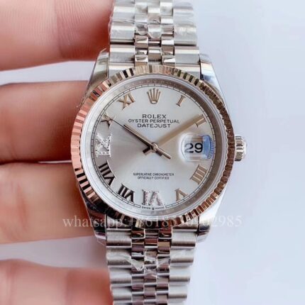 Rolex DATEJUST Unisex Watch 36mm CAL.2813 2836 3235 Movement Automatic Mechanical Stainless Steel Watches BP Factory