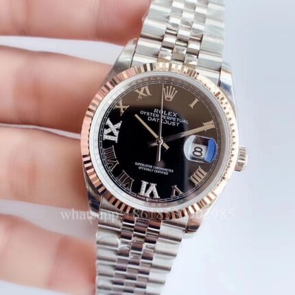 Rolex DATEJUST Unisex Watch 36mm CAL.2813 2836 3235 Movement Automatic Mechanical Stainless Steel Watches BP Factory - Image 3