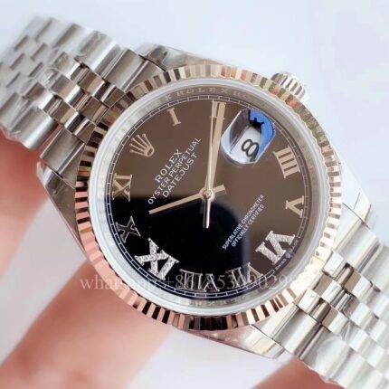 Rolex DATEJUST Unisex Watch 36mm CAL.2813 2836 3235 Movement Automatic Mechanical Stainless Steel Watches BP Factory - Image 4