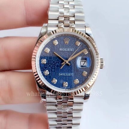 Rolex DATEJUST Unisex Watch 36mm CAL.2813 2836 3235 Movement Automatic Mechanical Stainless Steel Watches BP Factory