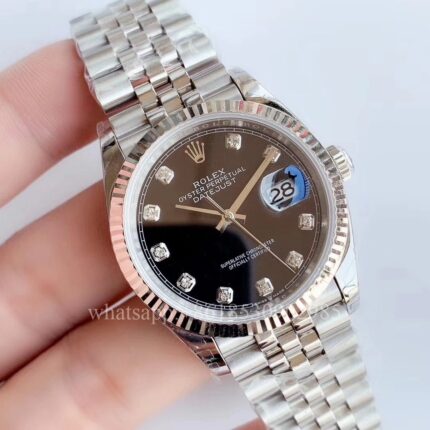Rolex DATEJUST Unisex Watch 36mm CAL.2813 2836 3235 Movement Automatic Mechanical Stainless Steel Watches BP Factory - Image 3