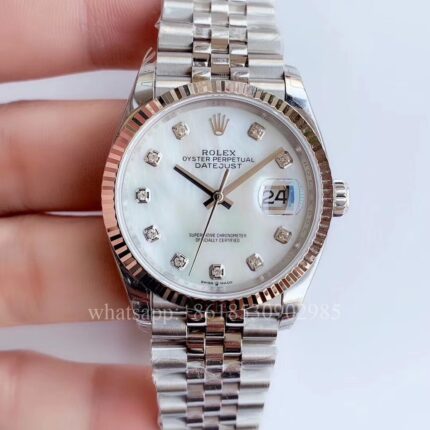 Rolex DATEJUST Unisex Watch 36mm CAL.2813 2836 3235 Movement Automatic Mechanical Stainless Steel Watches BP Factory