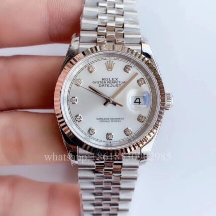 Rolex DATEJUST Unisex Watch 36mm CAL.2813 2836 3235 Movement Automatic Mechanical Stainless Steel Watches BP Factory