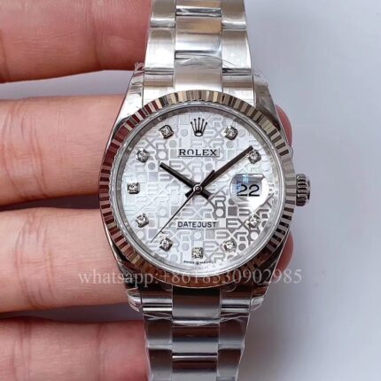 Rolex DATEJUST Unisex Watch 36mm CAL.2813 2836 3235 Movement Automatic Mechanical Stainless Steel Watches BP Factory