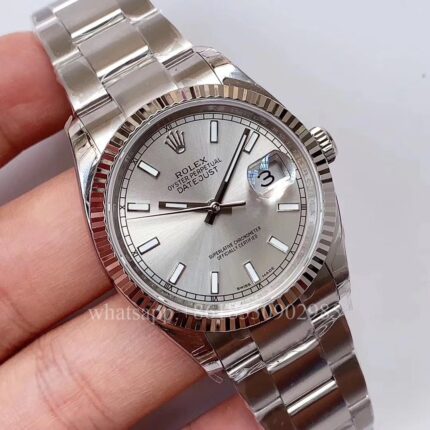 Rolex DATEJUST Unisex Watch 36mm CAL.2813 2836 3235 Movement Automatic Mechanical Stainless Steel Watches BP Factory - Image 3