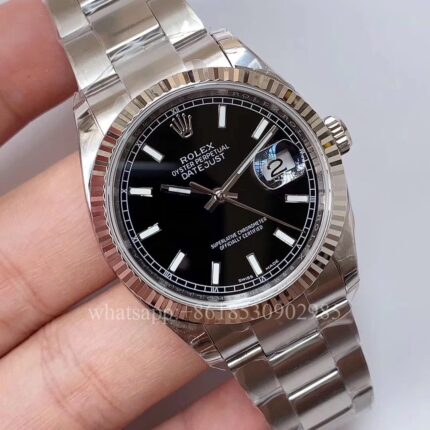 Rolex DATEJUST Unisex Watch 36mm CAL.2813 2836 3235 Movement Automatic Mechanical Stainless Steel Watches BP Factory - Image 3