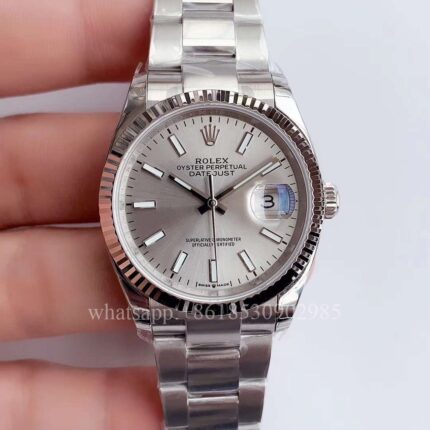 Rolex DATEJUST Unisex Watch 36mm CAL.2813 2836 3235 Movement Automatic Mechanical Stainless Steel Watches BP Factory