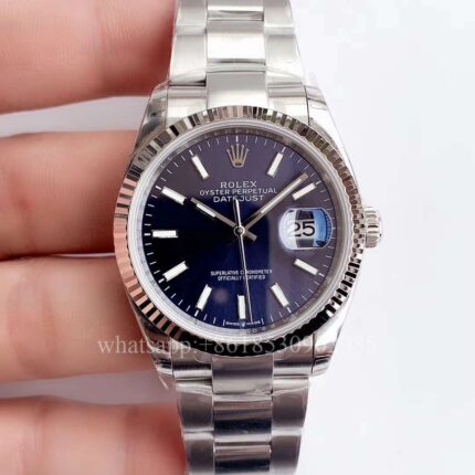 Rolex DATEJUST Unisex Watch 36mm CAL.2813 2836 3235 Movement Automatic Mechanical Stainless Steel Watches BP Factory