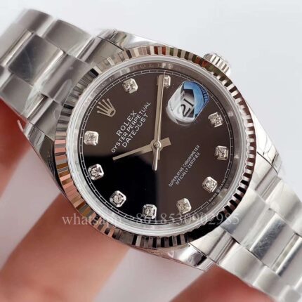 Rolex DATEJUST Unisex Watch 36mm CAL.2813 2836 3235 Movement Automatic Mechanical Stainless Steel Watches BP Factory - Image 3